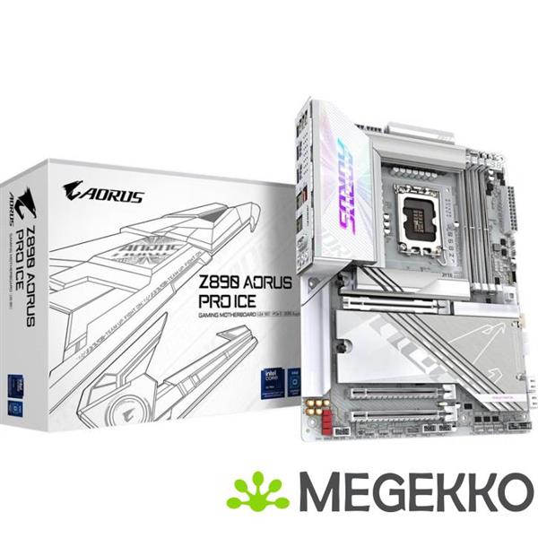Grote foto gigabyte z890 aorus pro ice computers en software moederborden