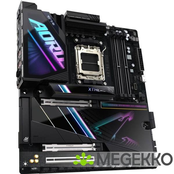 Grote foto gigabyte x870e aorus xtreme ai top computers en software moederborden