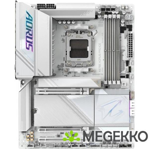 Grote foto gigabyte x870e aorus pro ice computers en software moederborden