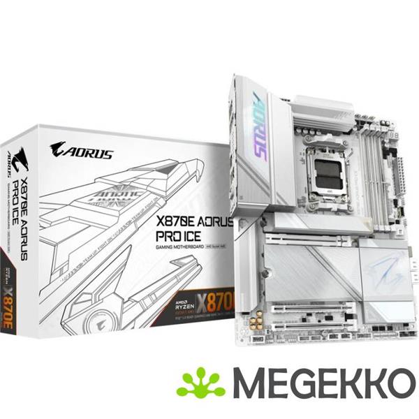 Grote foto gigabyte x870e aorus pro ice computers en software moederborden