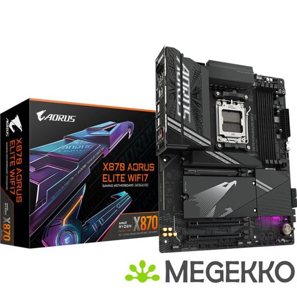 Grote foto gigabyte x870 aorus elite wifi7 computers en software moederborden