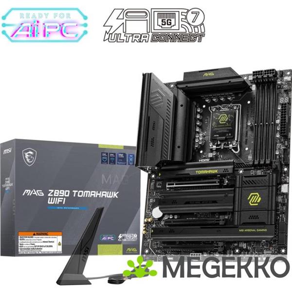 Grote foto msi mag z890 tomahawk wifi computers en software moederborden