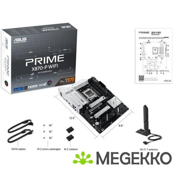 Grote foto asus prime x870 p wifi computers en software moederborden