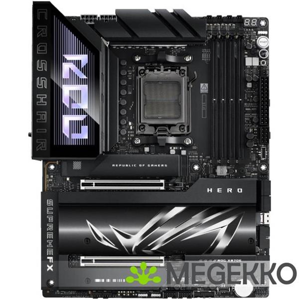Grote foto asus rog crosshair x870e hero computers en software moederborden