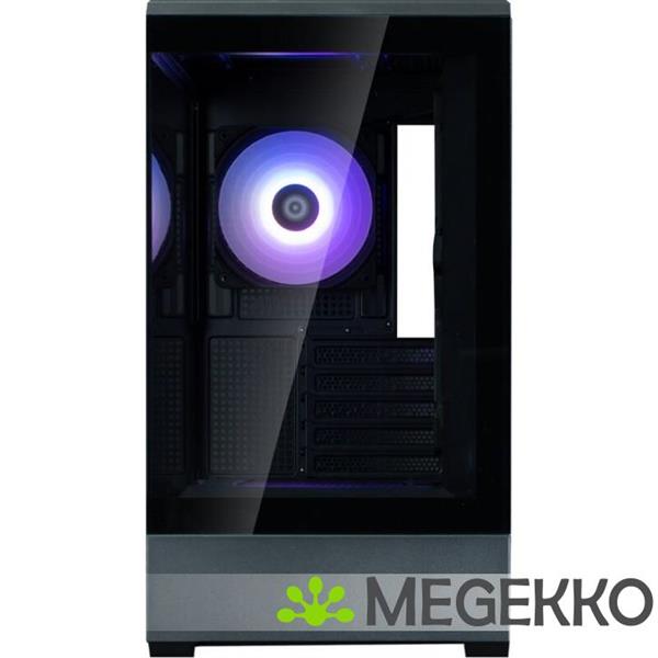 Grote foto zalman p30 black v2 mini tower zwart computers en software behuizingen en kasten