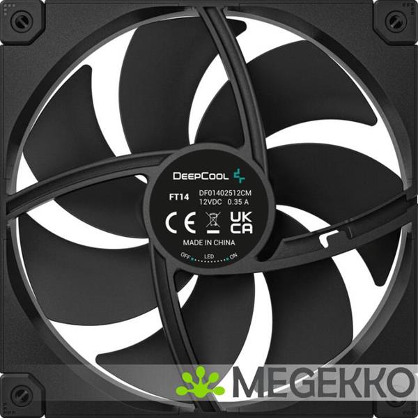 Grote foto deepcool ft14 black computers en software overige computers en software