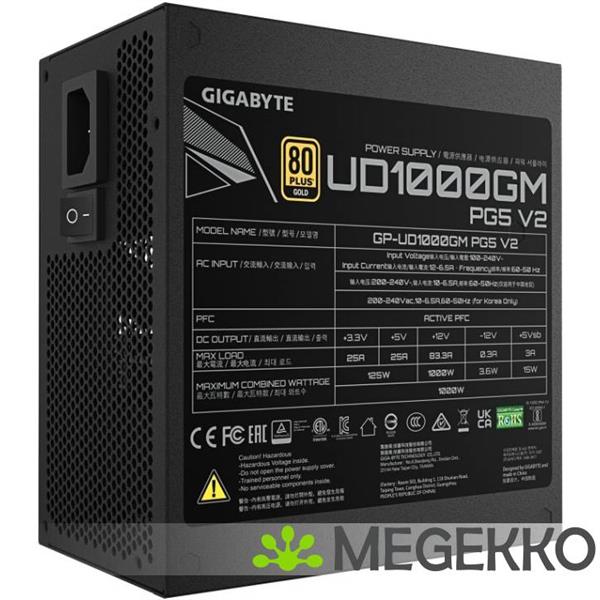 Grote foto gigabyte psu ud1000gm pg5 v2 computers en software overige
