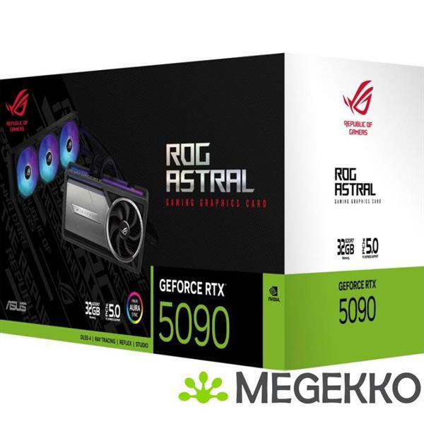 Grote foto asus geforce rtx 5090 rog astral lc rtx5090 32g gaming computers en software videokaarten