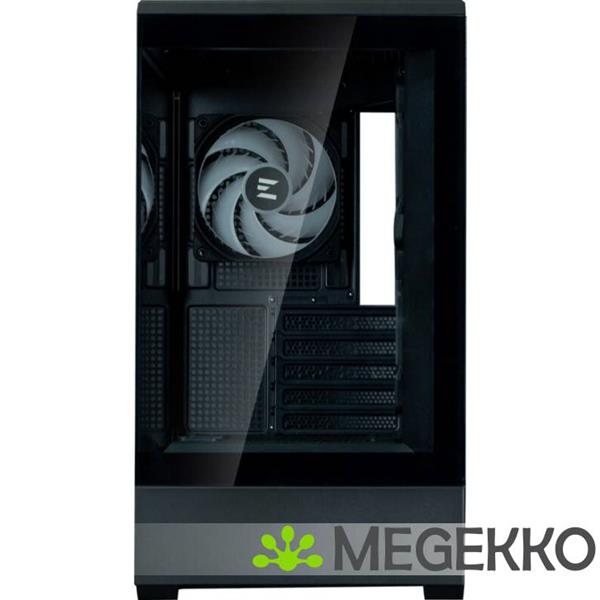 Grote foto zalman p30 black v2 mini tower zwart computers en software behuizingen en kasten