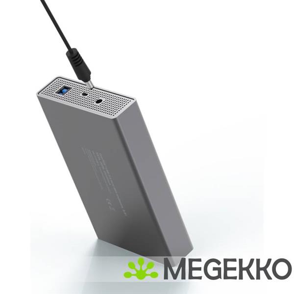 Grote foto digitus da 71106 1 behuizing voor opslagstations hdd behuizing aluminium 2.5 3.5 computers en software behuizingen en kasten