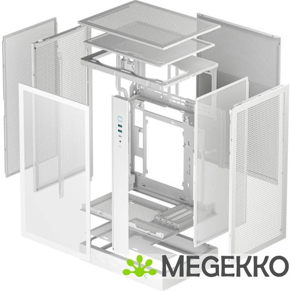 Grote foto deepcool ch270 digital wh computers en software behuizingen en kasten