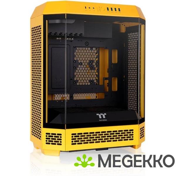 Grote foto thermaltake the tower 600 bumblebee computers en software behuizingen en kasten