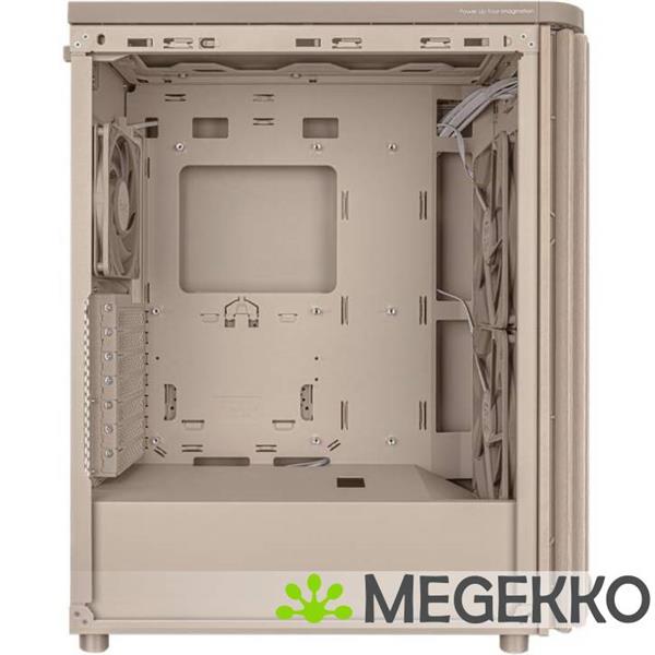 Grote foto asus proart pa401 wood mesh pwm beige computers en software behuizingen en kasten