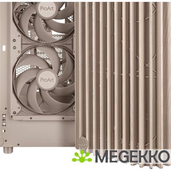 Grote foto asus proart pa401 wood mesh pwm beige computers en software behuizingen en kasten