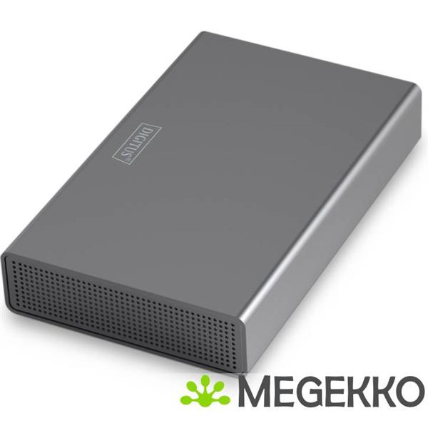 Grote foto digitus da 71106 1 behuizing voor opslagstations hdd behuizing aluminium 2.5 3.5 computers en software behuizingen en kasten