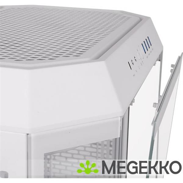 Grote foto thermaltake the tower 600 snow computers en software behuizingen en kasten