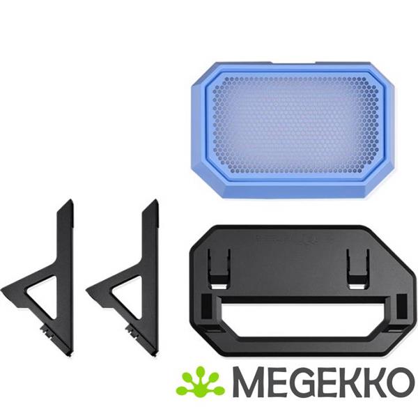 Grote foto thermaltake chassis stand kit voor the tower 600 hydrangea blue computers en software overige computers en software