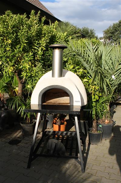 Grote foto pizzaoven amalfi 70 black plain tuin en terras tuindecoratie