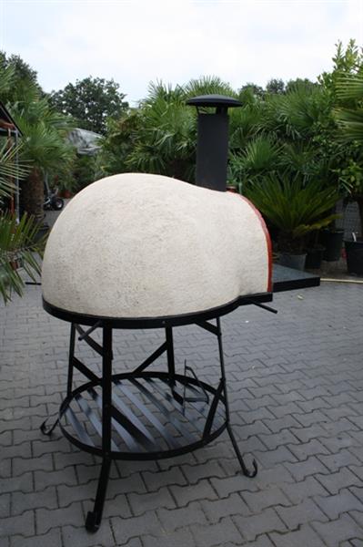 Grote foto compacte pizzaoven amalfi ad70 red brick tuin en terras tuingereedschap