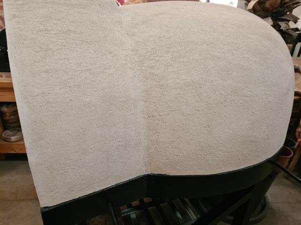 Grote foto de amalfi pizzaoven ad80 op steel base tuin en terras tuindecoratie