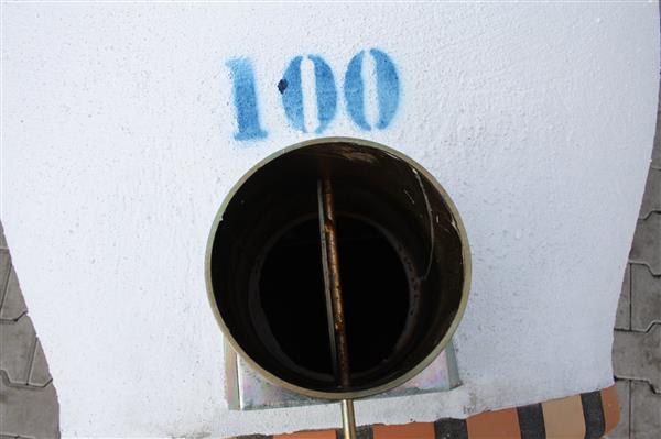 Grote foto oven livorno 100cm portugese pizzaoven tuin en terras tuindecoratie