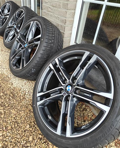 Grote foto 18 bmw m velgen winterbanden bridgestone auto onderdelen banden en velgen