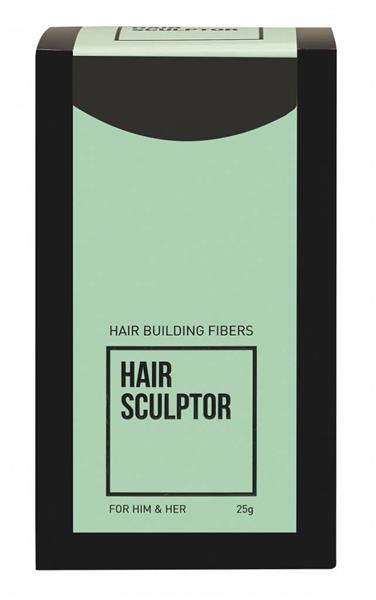 Grote foto hair sculptor zwart hair building fibers 25gr kleding dames sieraden