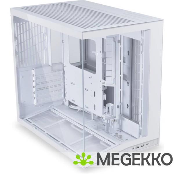 Grote foto lian li pc o11 dynamic mini v2 white computers en software behuizingen en kasten