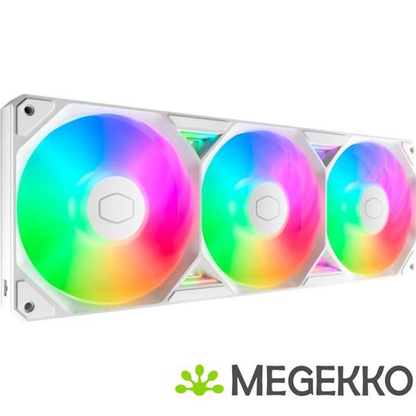 Grote foto cooler master sickleflow edge 360 argb white edition computers en software overige computers en software