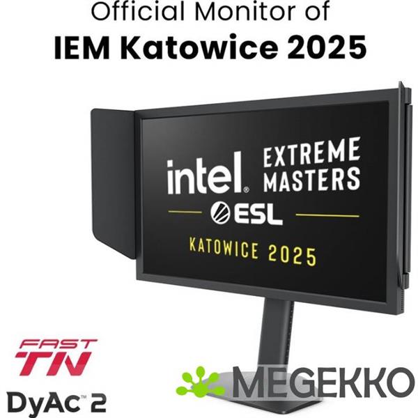 Grote foto benq zowie xl2586x 24 full hd 600hz tn gaming monitor computers en software overige computers en software