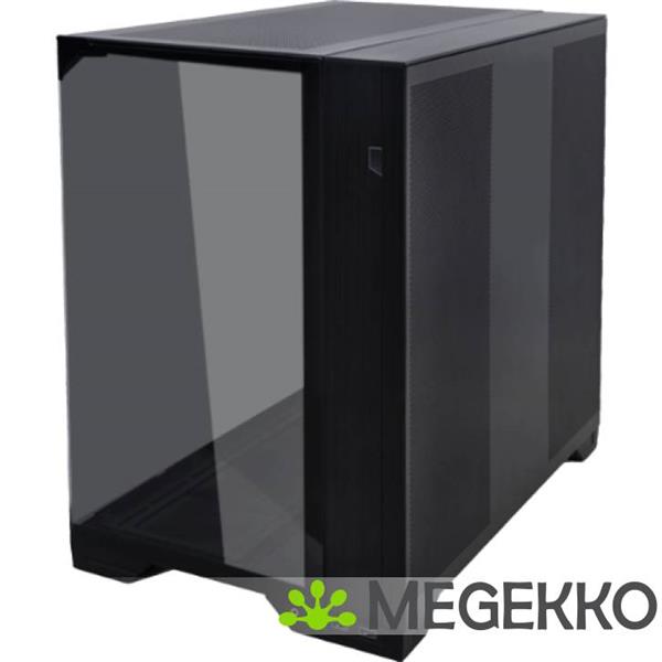 Grote foto lian li pc o11 vision compact black computers en software behuizingen en kasten