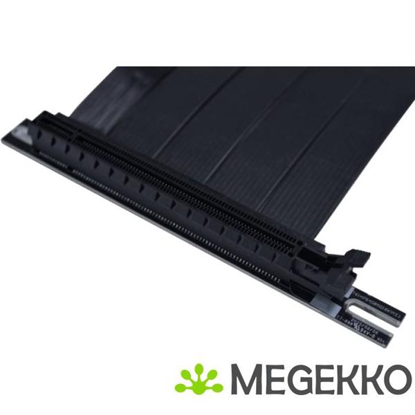 Grote foto lian li pcie 5.0 x16 riser cable 200mm black computers en software netwerkkaarten routers en switches