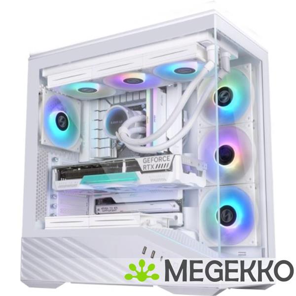 Grote foto lian li vector v100 white computers en software behuizingen en kasten