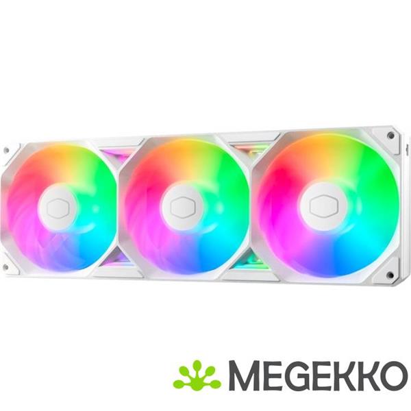 Grote foto cooler master sickleflow edge 360 argb white edition computers en software overige computers en software