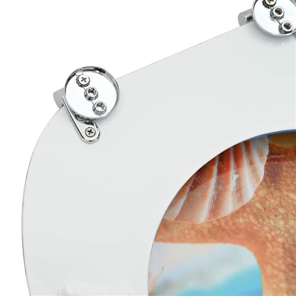 Grote foto vidaxl zachte sluit toiletbril lichtblauw 44 x 38 cm mdf plaat doe het zelf en verbouw sanitair