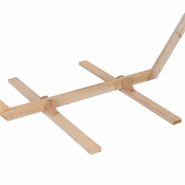 Grote foto vidaxl trouwrand licht bruin 221 x 92 x 216 cm massief vurenhout tuin en terras overige tuin en terras