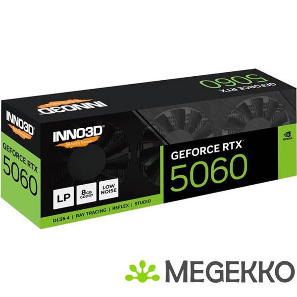 Grote foto inno3d geforce rtx 5060 nvidia 8 gb gddr7 computers en software videokaarten