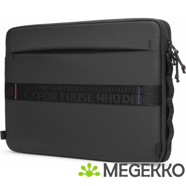 Grote foto asus bs3601 rog sleeve 4.0 16 40 6 cm 16 opbergmap sleeve zwart computers en software overige computers en software