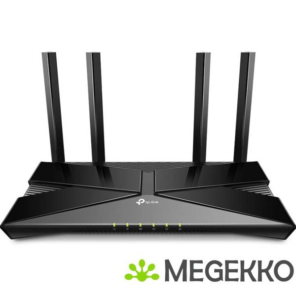 Grote foto tp link ex220 draadloze router gigabit ethernet dual band 2.4 ghz 5 ghz zwart computers en software netwerkkaarten routers en switches