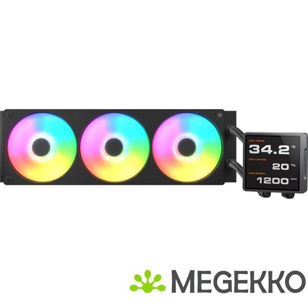 Grote foto cougar gaming poseidon vistek pro argb 360 zwart computers en software overige computers en software