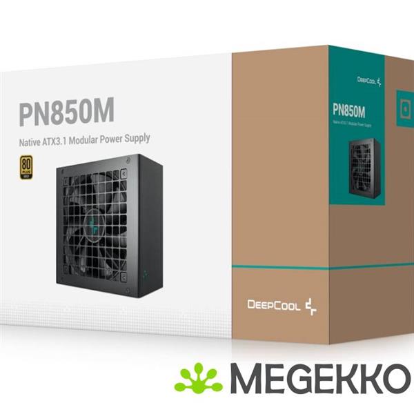 Grote foto deepcool pn850m power supply unit 850 w 20 4 pin atx atx zwart computers en software overige