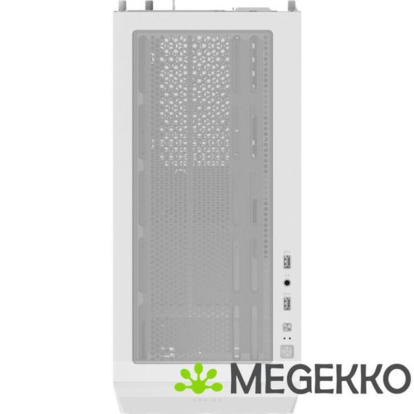 Grote foto gigabyte c102 glass midi tower wit computers en software behuizingen en kasten