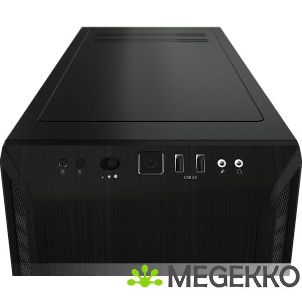 Grote foto be quiet pure base 600 window zwart computers en software behuizingen en kasten