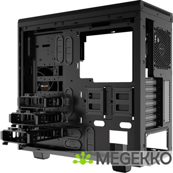 Grote foto be quiet pure base 600 window zwart computers en software behuizingen en kasten