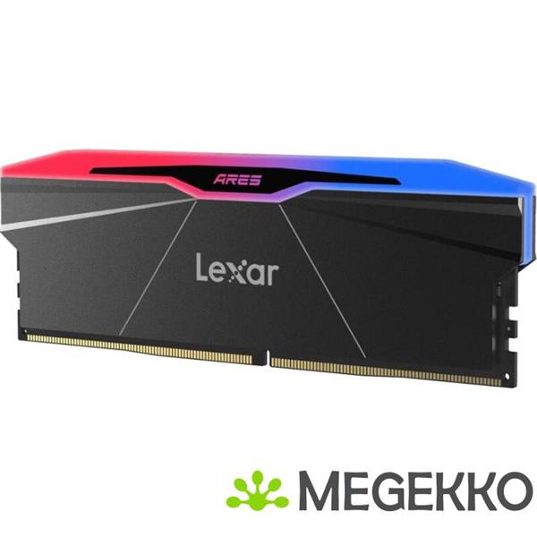 Grote foto lexar ddr5 ares rgb 2x16gb 6000 cl30 computers en software harde schijven