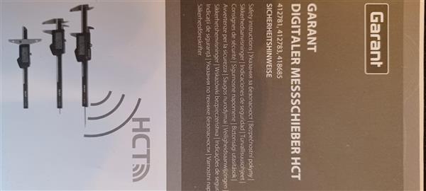 Grote foto garant digitale schuifmeter hct met bluetooth doe het zelf en verbouw meetapparatuur