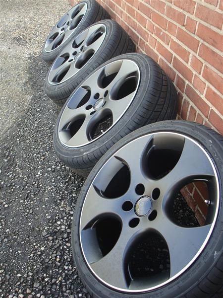 Grote foto 18 inch gti black velgen en banden steek 5x112 auto diversen gereedschap