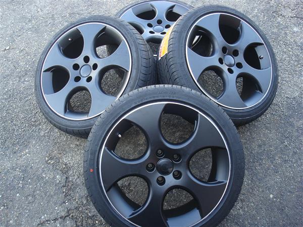 Grote foto 18 inch gti black velgen en banden steek 5x112 auto diversen gereedschap