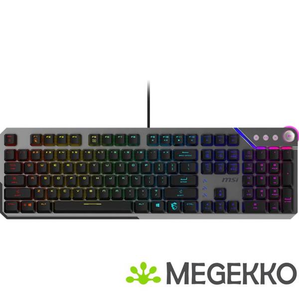 Grote foto msi strike 600 toetsenbord zwart computers en software toetsenborden
