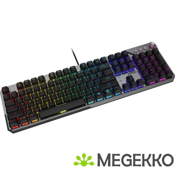 Grote foto msi strike 600 toetsenbord zwart computers en software toetsenborden